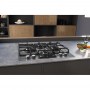 Hotpoint | HAGS 61F/WH | Hob | Gas on glass | Number of burners/cooking zones 4 | Rotary knobs | White - 5